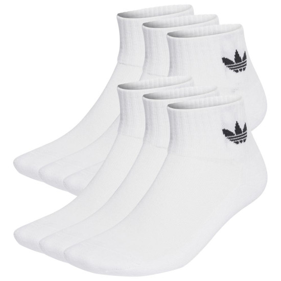 Adidas Κάλτσες Mid Ankle Socks 6 pairs